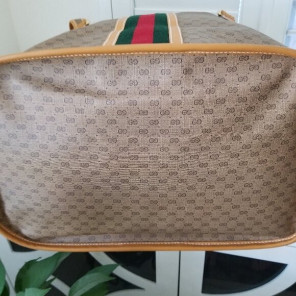 Vintage Gucci GG Luggage Set with Stripes - Picture 16 of 16